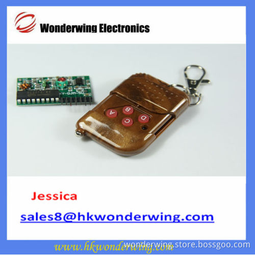 wireless module with four-button remote control for Arduino